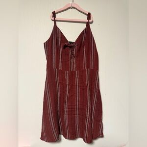 Sanctuary Red Sundress Sleeveless Spaghetti Strap